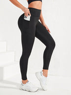 Legging Cintura Alta Com Isolamento Térmico E Bolso