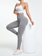 Legging Seamless Cintura Alta Com Secagem Rápida