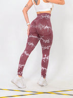 Legging Seamless Estampada Com Ajuste Anatômico Modelador