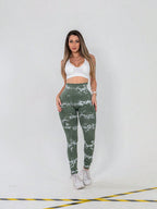 Legging Seamless Estampada Com Ajuste Anatômico Modelador