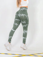 Legging Seamless Estampada Com Ajuste Anatômico Modelador