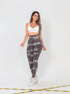 Legging Seamless Estampada Com Ajuste Anatômico Modelador