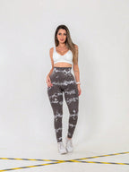 Legging Seamless Estampada Com Ajuste Anatômico Modelador