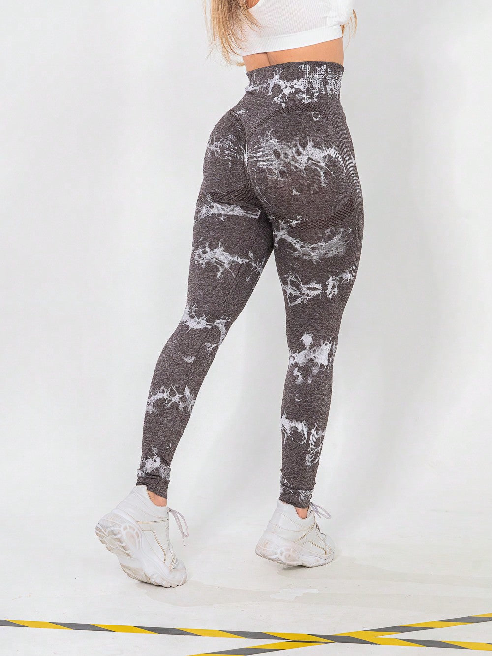 Legging Seamless Estampada Com Ajuste Anatômico Modelador