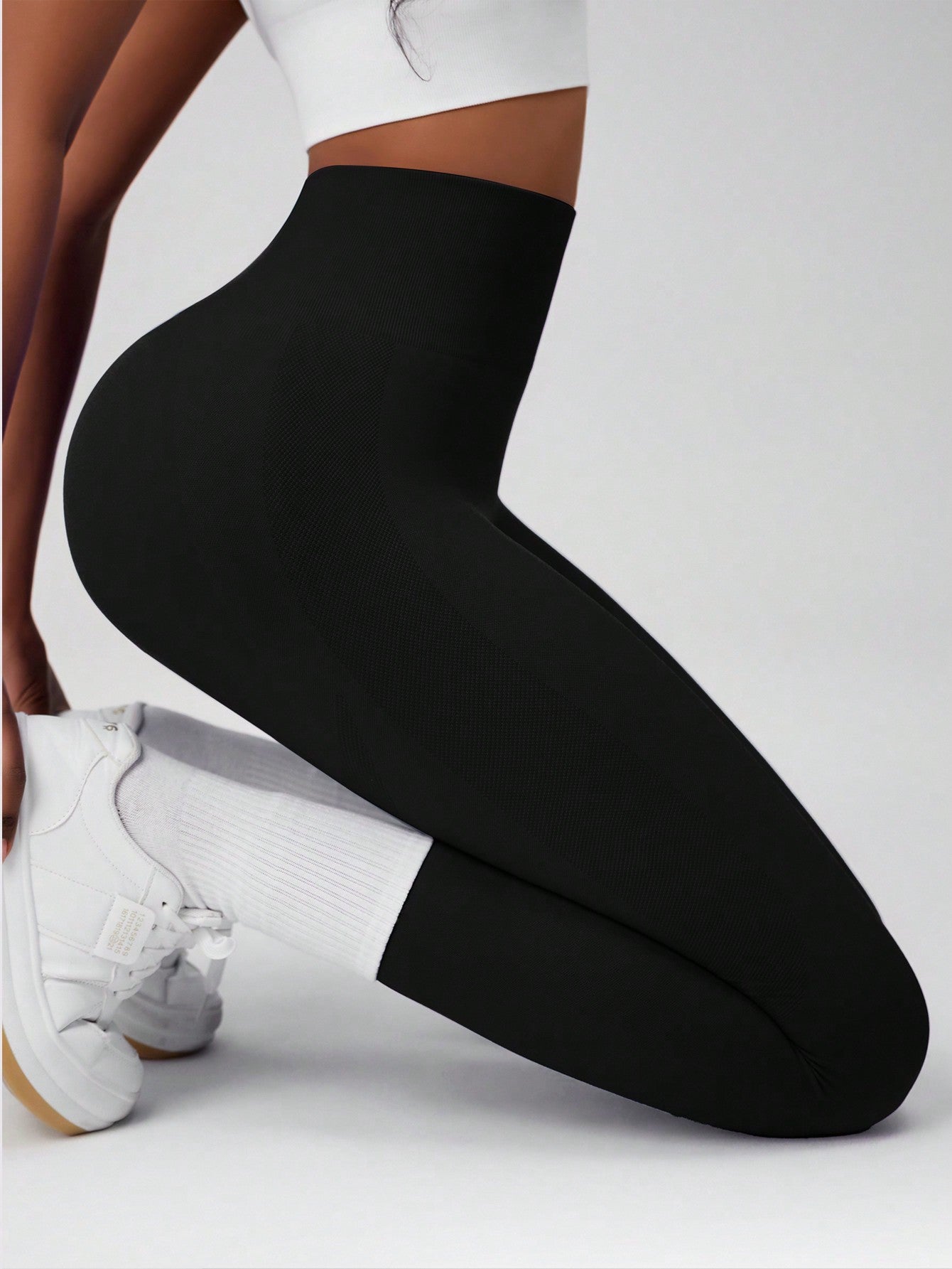 Legging Seamless Com Costura Franzida E Efeito Levanta Bumbum
