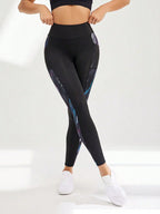 Legging Cintura Alta Com Bolso Lateral Estampado