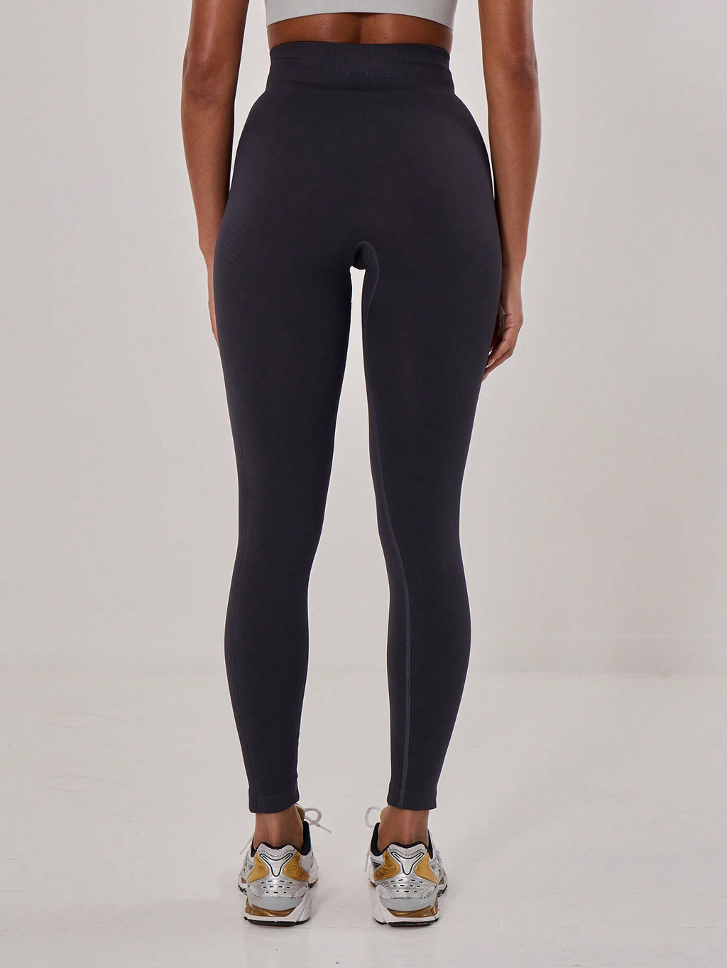 Legging Seamless Cintura Alta Com Trama Vertical