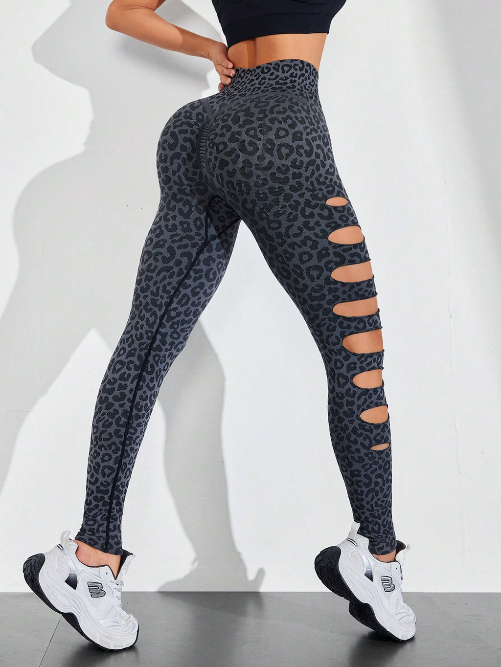 Legging Seamless Cintura Alta Com Aberturas Laterais