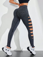 Legging Seamless Cintura Alta Com Aberturas Laterais