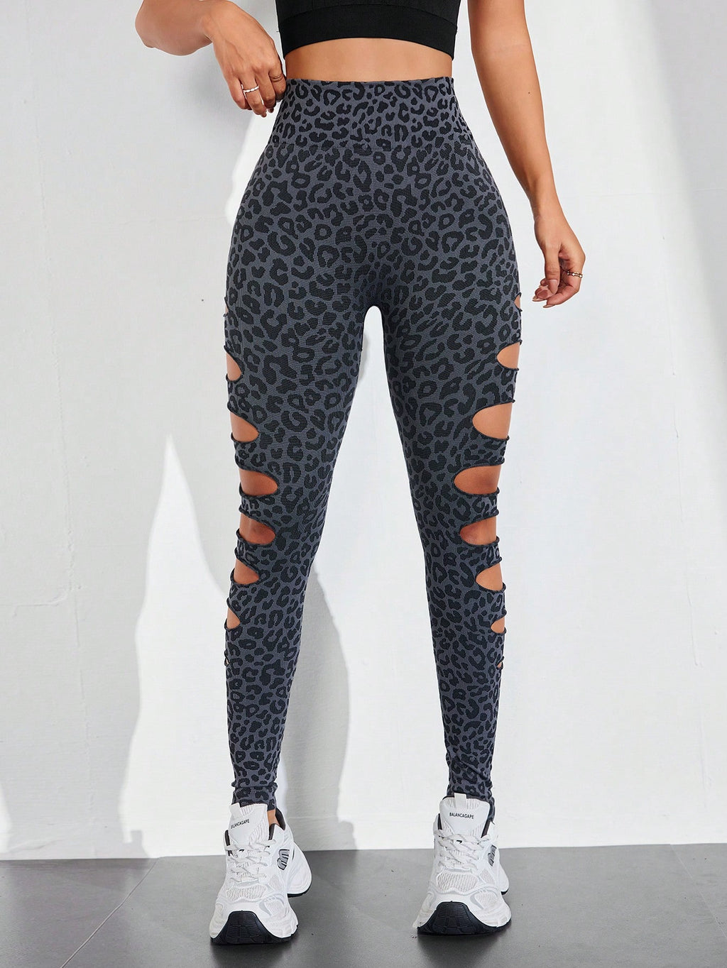 Legging Seamless Cintura Alta Com Aberturas Laterais