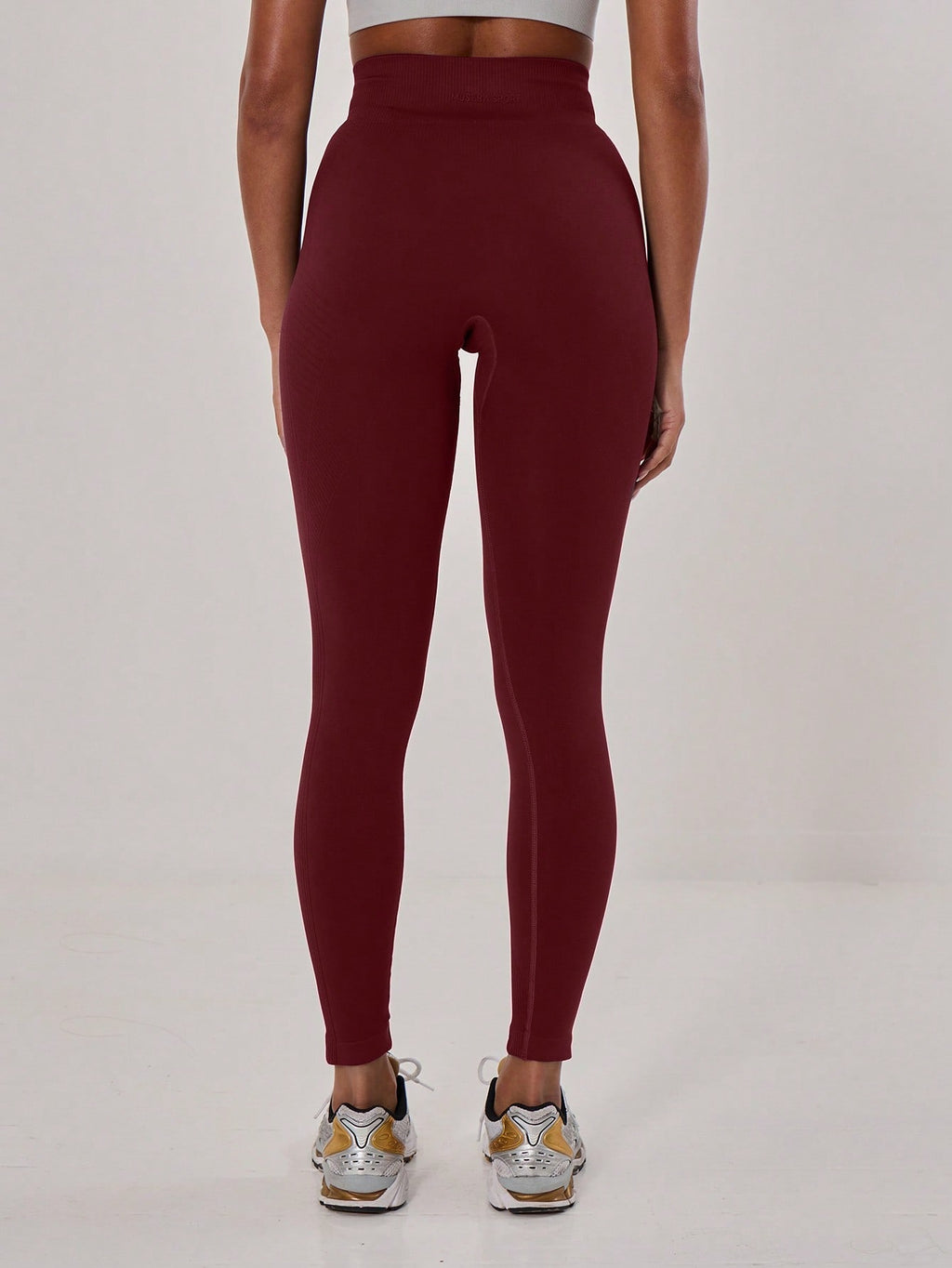 Legging Seamless Cintura Alta Com Trama Vertical