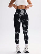 Legging Seamless Cintura Alta Com Estampa Translúcida