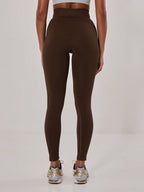 Legging Seamless Cintura Alta Com Trama Vertical