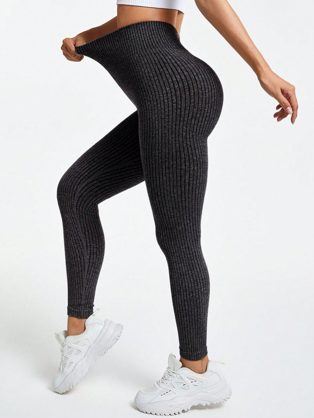 Legging Seamless Cintura Alta Com Secagem Rápida