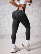Legging Fitness Cintura Alta Com Bolso Traseiro