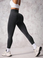 Legging Fitness Cintura Alta Com Bolso Traseiro