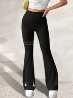 Legging Flare Cintura Alta Com Efeito Levanta Bumbum