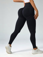 Legging Fitness Sem Costura Elasticidade Lateral