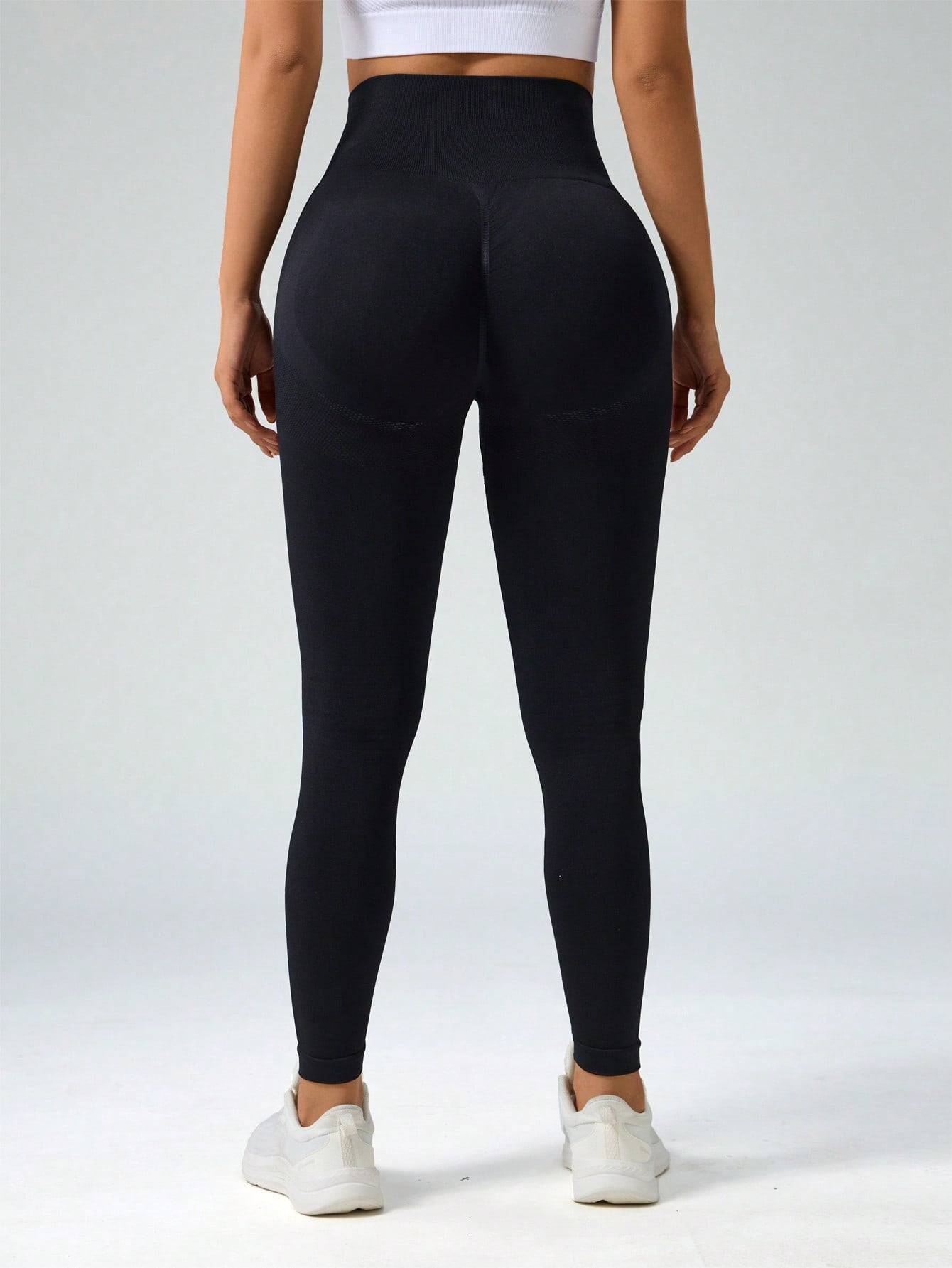 Legging Fitness Sem Costura Elasticidade Lateral