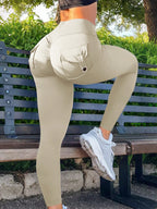 Legging Cintura Alta Com Bolsos Traseiros E Ajuste Modelador