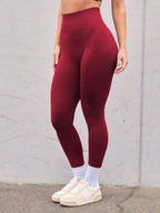 Legging Cintura Alta Com Costura Modeladora Traseira