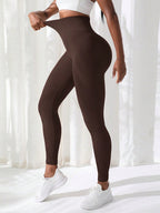 Legging Seamless Cintura Alta Com Zonas De Compressão
