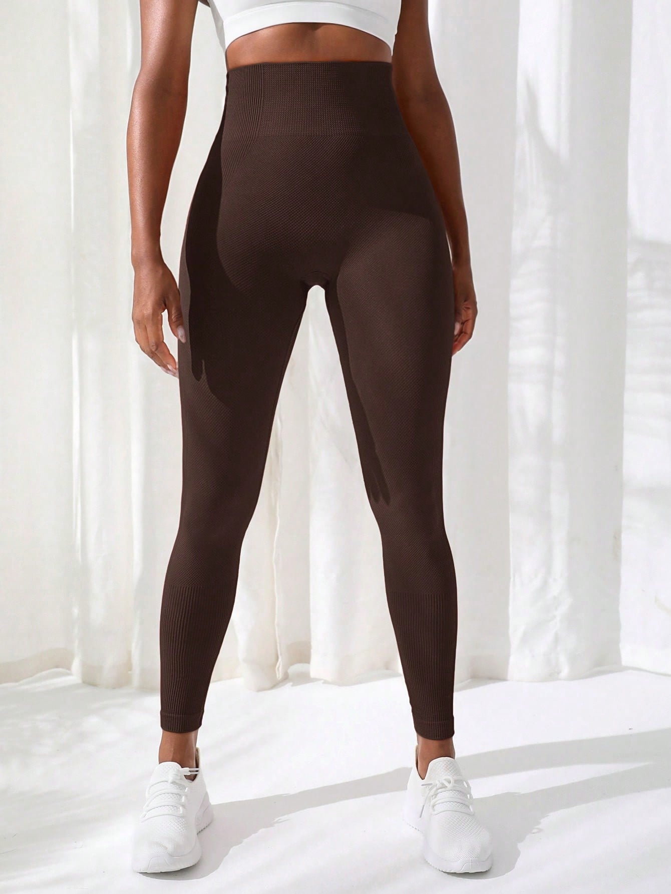 Legging Seamless Cintura Alta Com Zonas De Compressão