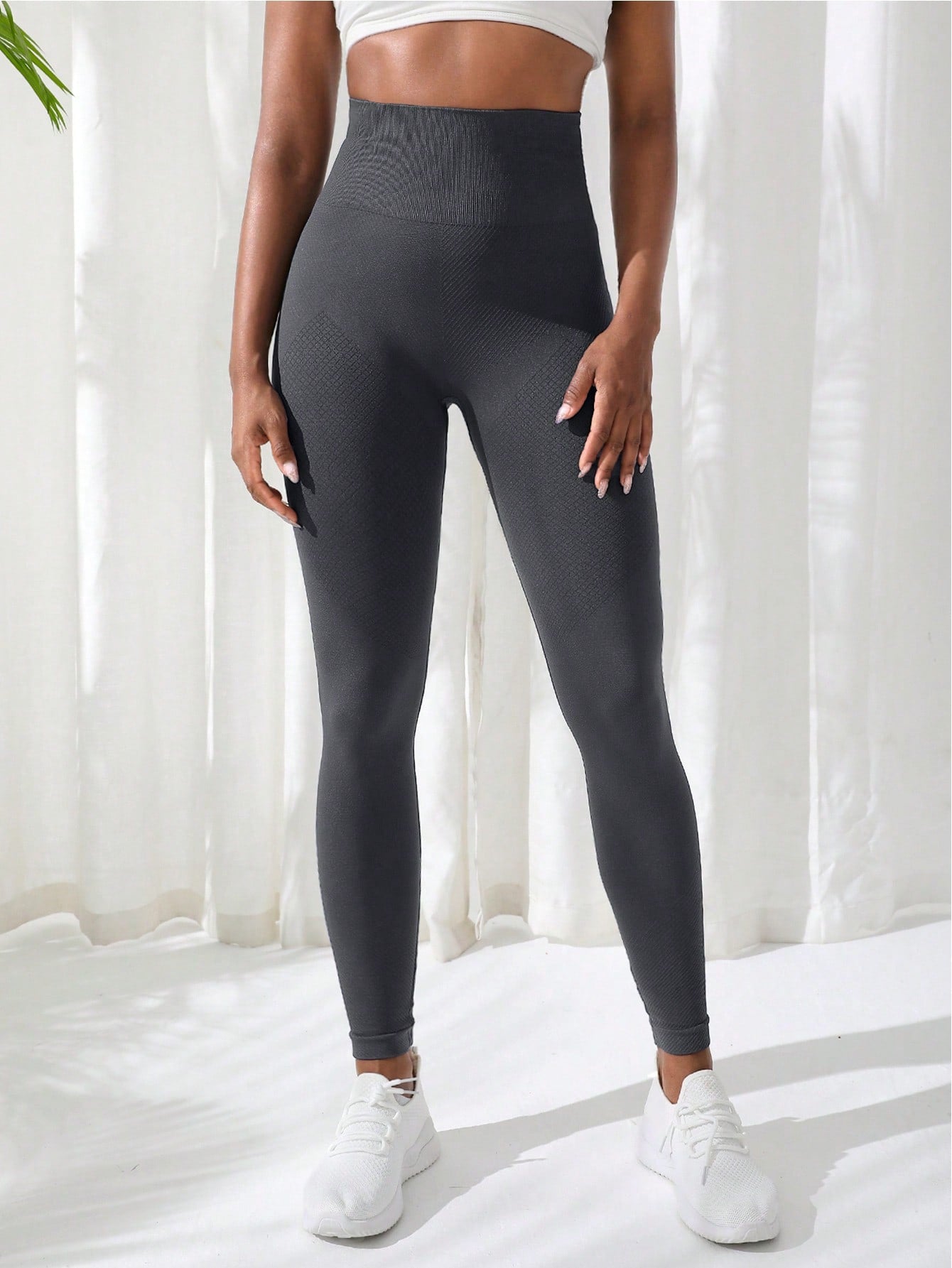 Legging Fitness Sem Costura Elasticidade Multidirecional