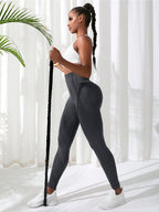 Legging Fitness Sem Costura Elasticidade Multidirecional