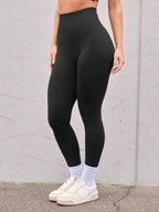 Legging Cintura Alta Com Costura Modeladora Traseira