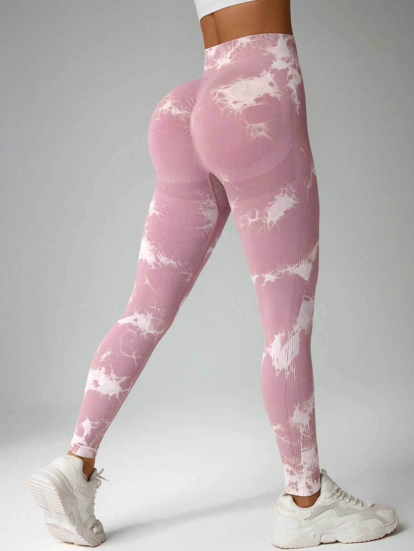 Legging Seamless Cintura Alta Com Visual Orgânico