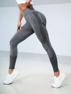 Legging Seamless Cintura Alta Com Compressão Estratégica