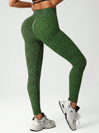 Legging Seamless Cintura Alta Com Micrografismo Geométrico