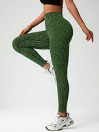 Legging Seamless Cintura Alta Com Micrografismo Geométrico