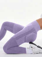 Legging Fitness Texturizada Alta Elasticidade Sem Costura