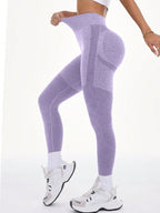 Legging Fitness Texturizada Alta Elasticidade Sem Costura