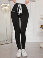 Legging Cintura Alta Com Ajuste Modelador E Amarração