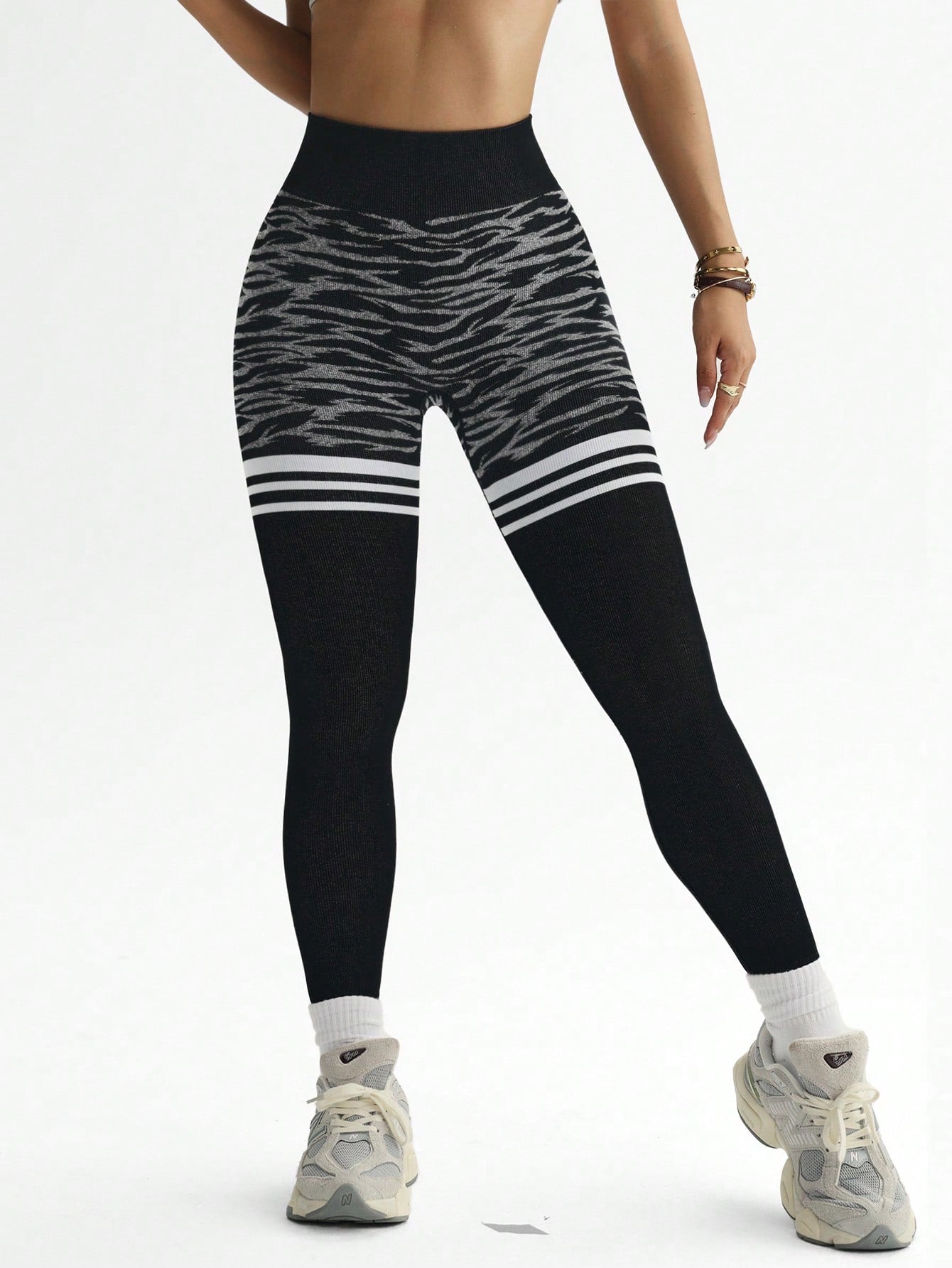 Legging Seamless Cintura Alta Com Cós Em V Posterior