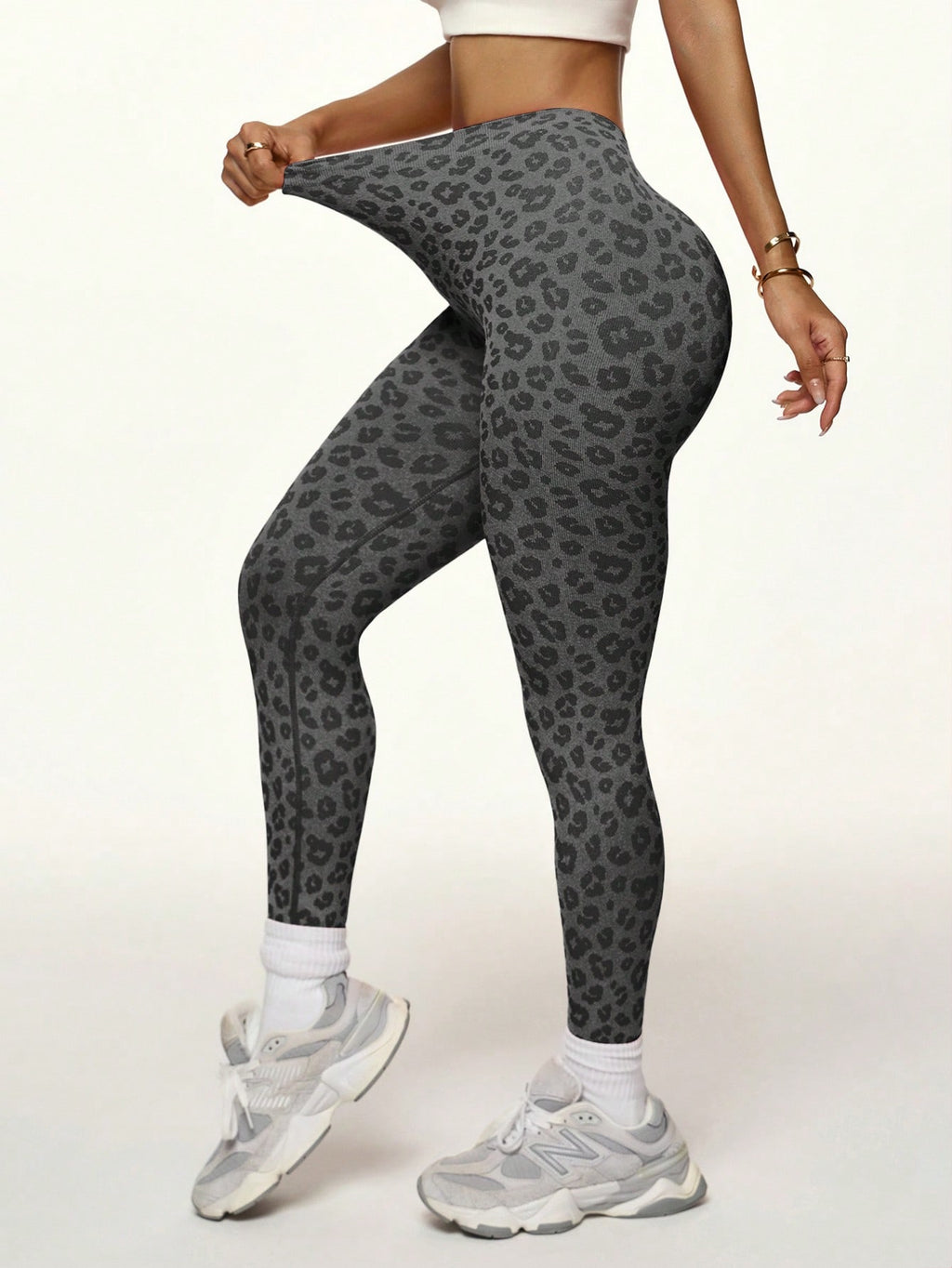 Legging Seamless Cintura Alta Com Contorno Posterior