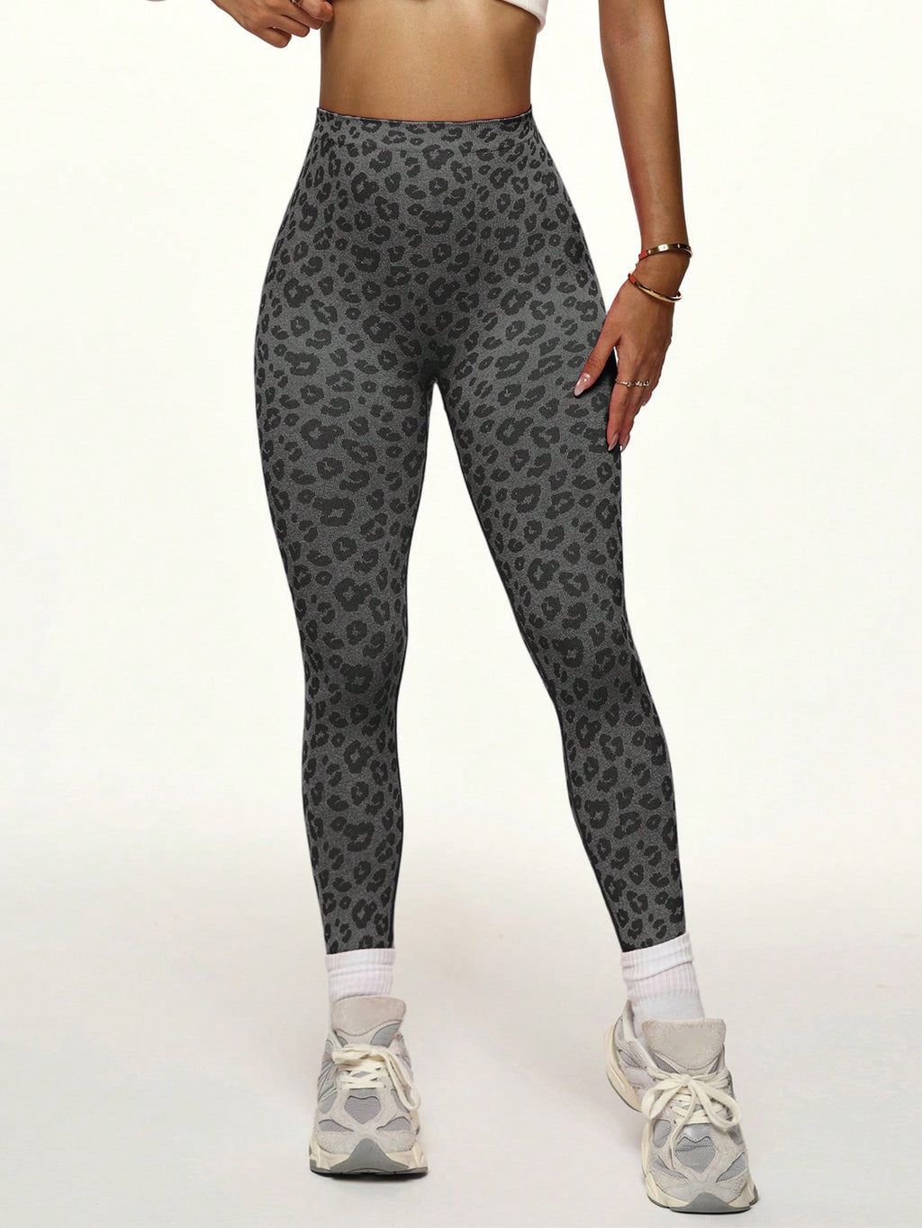 Legging Seamless Cintura Alta Com Contorno Posterior