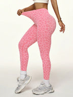 Legging Seamless Cintura Alta Com Contorno Posterior