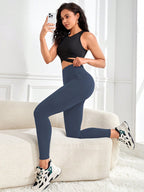 Legging Cintura Alta Com Estrutura De Sustentação Central