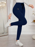 Legging Cintura Alta Com Ajuste Modelador E Amarração