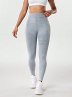 Legging Seamless Cintura Alta Com Toque Aveludado