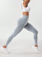 Legging Seamless Cintura Alta Com Toque Aveludado