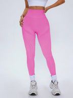 Legging Seamless Cintura Alta Com Elasticidade Avançada