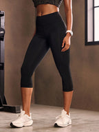 Legging Cintura Alta Capri Com Bolso Lateral