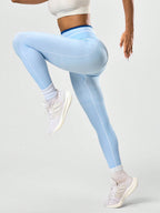 Legging Fitness Cintura Alta Com Malha Texturizada Modeladora
