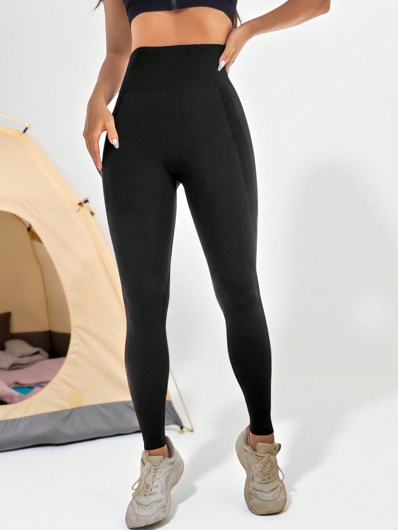 Legging Fitness Sem Costura Textura Localizada