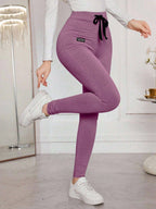 Legging Cintura Alta Com Ajuste Modelador E Amarração